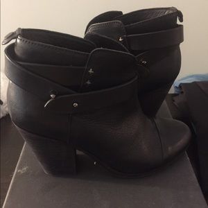 Rag and Bone Harrow Boot - Cont Black
